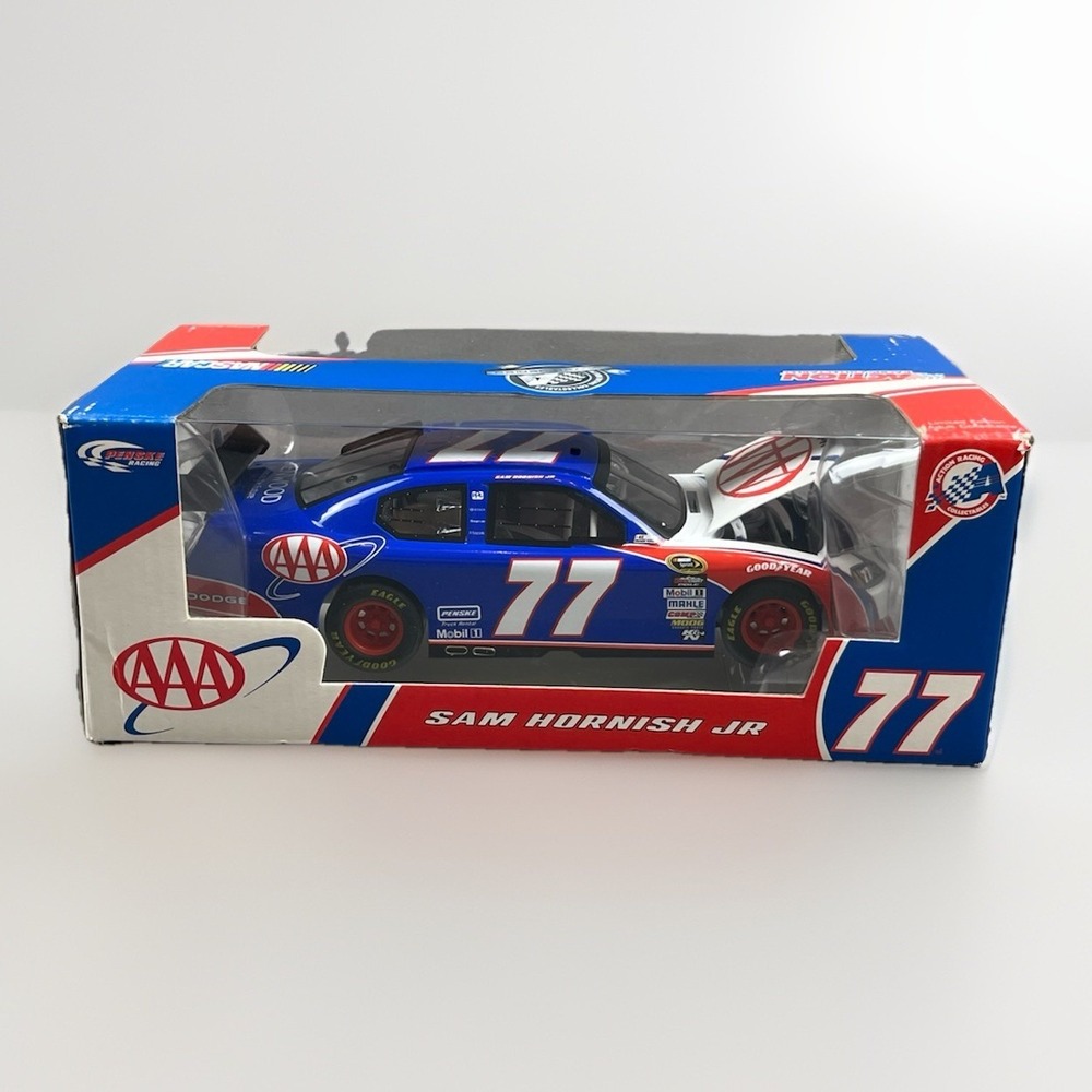 Limited‎ Edition NARCAR Sam Hornish Jr #77 AAA 1:24 Scale Stock Car